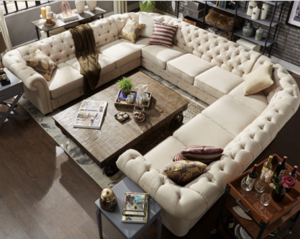 VICTORIA CORNER CHESTERFIELD - Classic Chesterfield