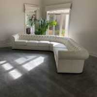 White Leather Chesterfield - Chesterfield Furniture Factory