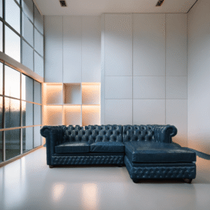 Premier Sofa Chaise A Blue