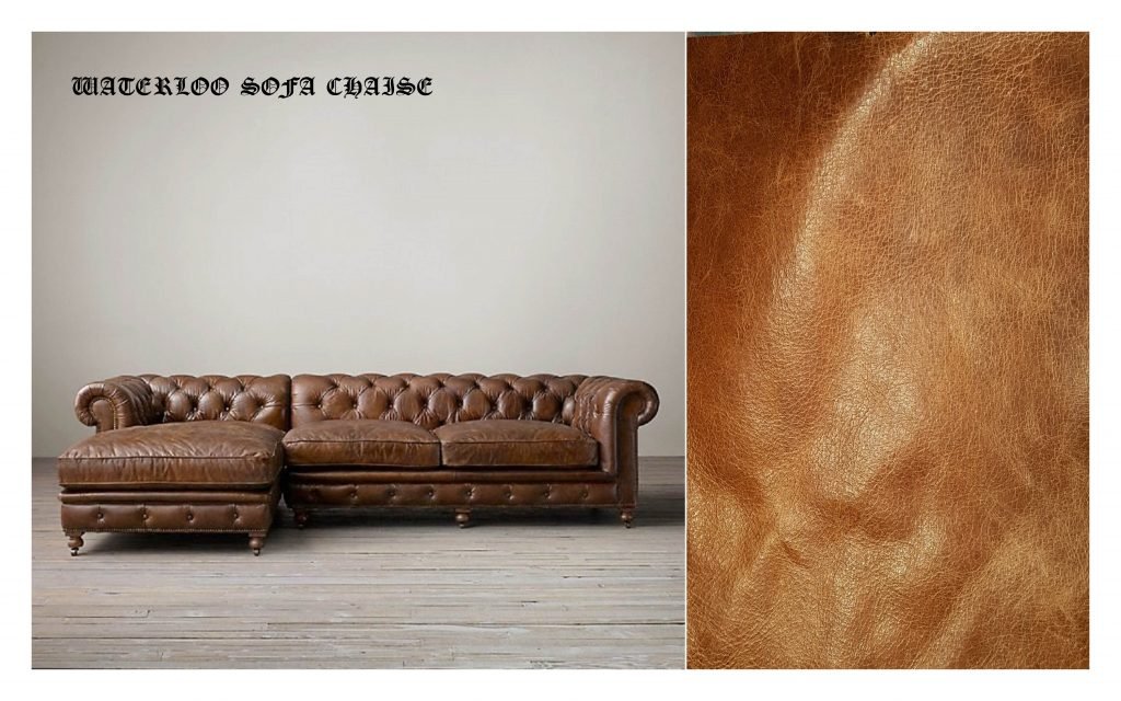HAMPSHIRE CHAISE SOFA - Classic Chesterfield