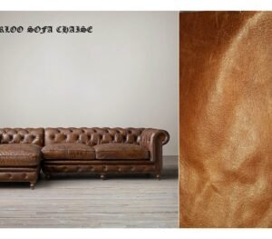 WATERLOO CHAISE SOFA - Classic Chesterfield