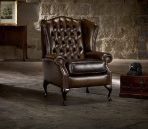 DUNHILL WING CHAIR CHESTERFIELD - Classic Chesterfield
