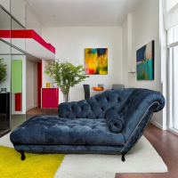 DELANO CHAISE in Velvet