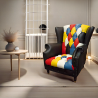 RAINBOW MANCHESTER WING CHAIR