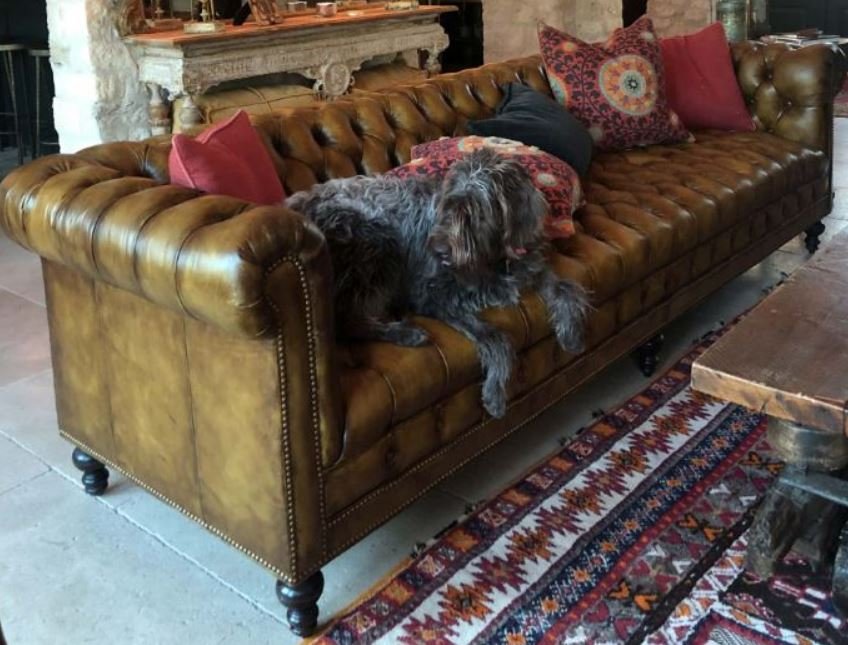 classic02 chesterfield leather lounge