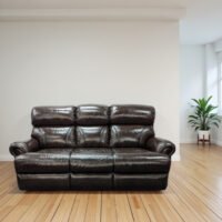 leather sofa bed