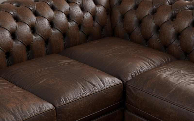 Leather Sofa Bed
