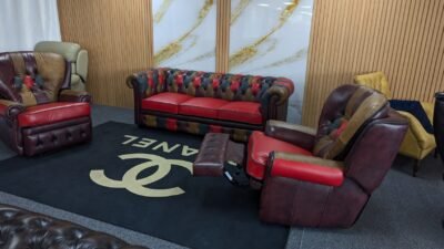 Vintage Multi-colour Chesterfield - Classic Chesterfield Sofa