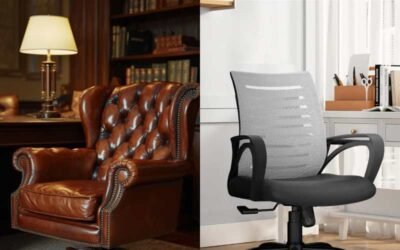 Chesterfield Desk Chair vs Modern Office Chair